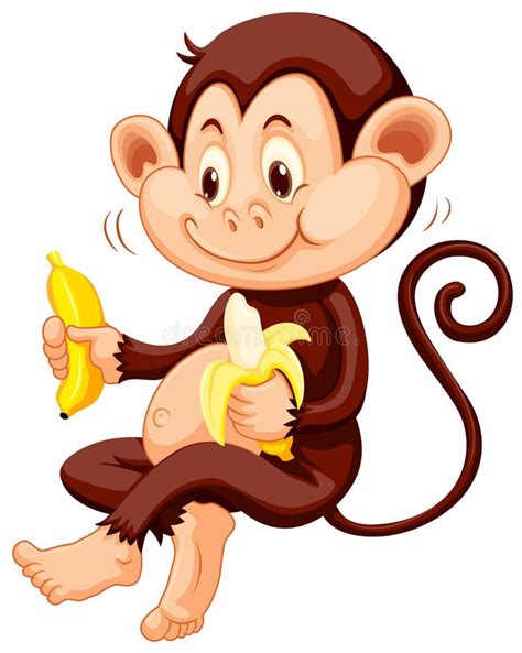 pictures of monkeys eating bananas|monkey eating banana clip art.